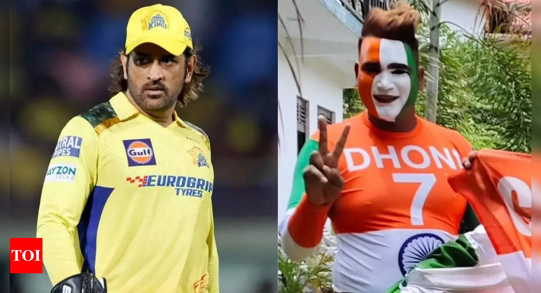 एमएस धोनी के सुपर-फैन ने बड़ी स्वीकारोक्ति की, 'थाला' का अभी भी खुलासा... | क्रिकेट समाचार