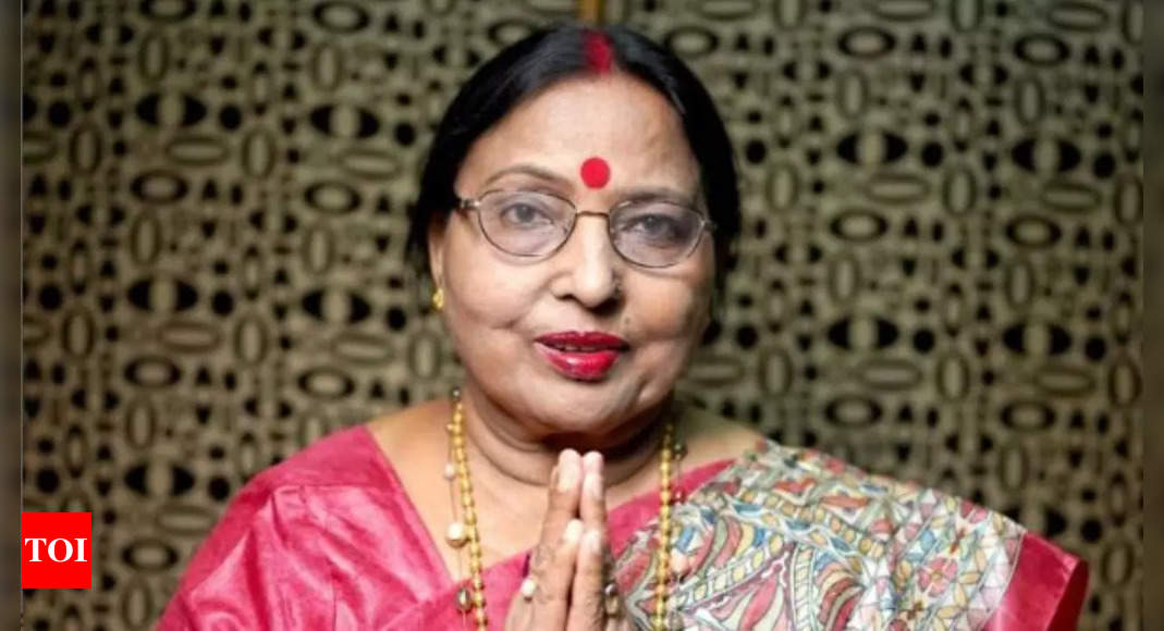 शाश्वत प्रेम की एक कहानी: शारदा सिन्हा जो अपने पति के निधन के बाद मुश्किल से एक महीने तक जीवित रह सकीं
