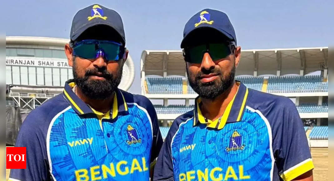 'मुझे तुम पर बहुत गर्व है': मोहम्मद शमी ने भाई को सैयद मुश्ताक अली ट्रॉफी में पदार्पण पर बधाई दी | क्रिकेट समाचार