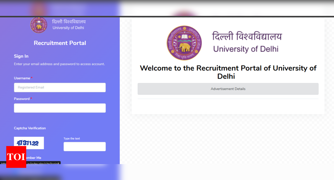 डीयू भर्ती 2024: गैर-शिक्षण पदों के लिए पंजीकरण विंडो खुली, सीधा लिंक और अन्य महत्वपूर्ण विवरण यहां देखें