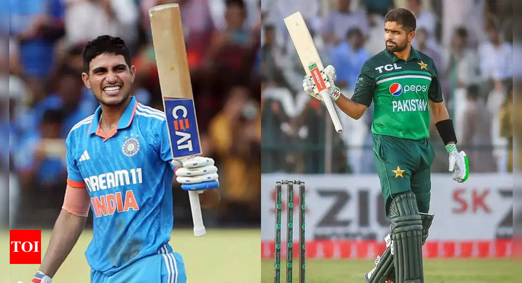 SHUBMAN GILL DETHRONES BABAR AZAM ICC ODI रैंकिंग में नंबर 1 स्थान का दावा करने के लिए | क्रिकेट समाचार