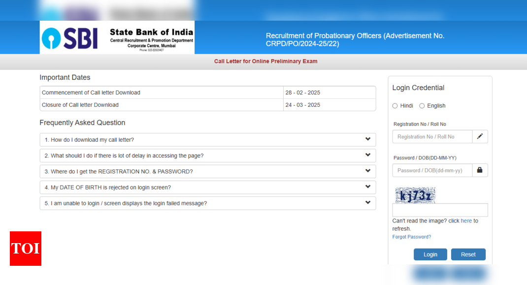 SBI PO PRELIMS ADMIT CARD 2025 जारी किया गया: यहाँ हॉल टिकट डाउनलोड करने के लिए प्रत्यक्ष लिंक