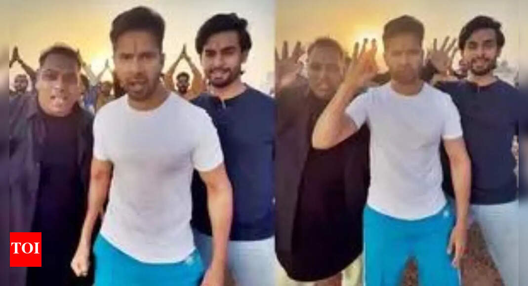 गणेश आचार्य और वरुण धवन ने भगवान शिव को 'शिवम' गीत के साथ श्रद्धांजलि दी हिंदी फिल्म समाचार