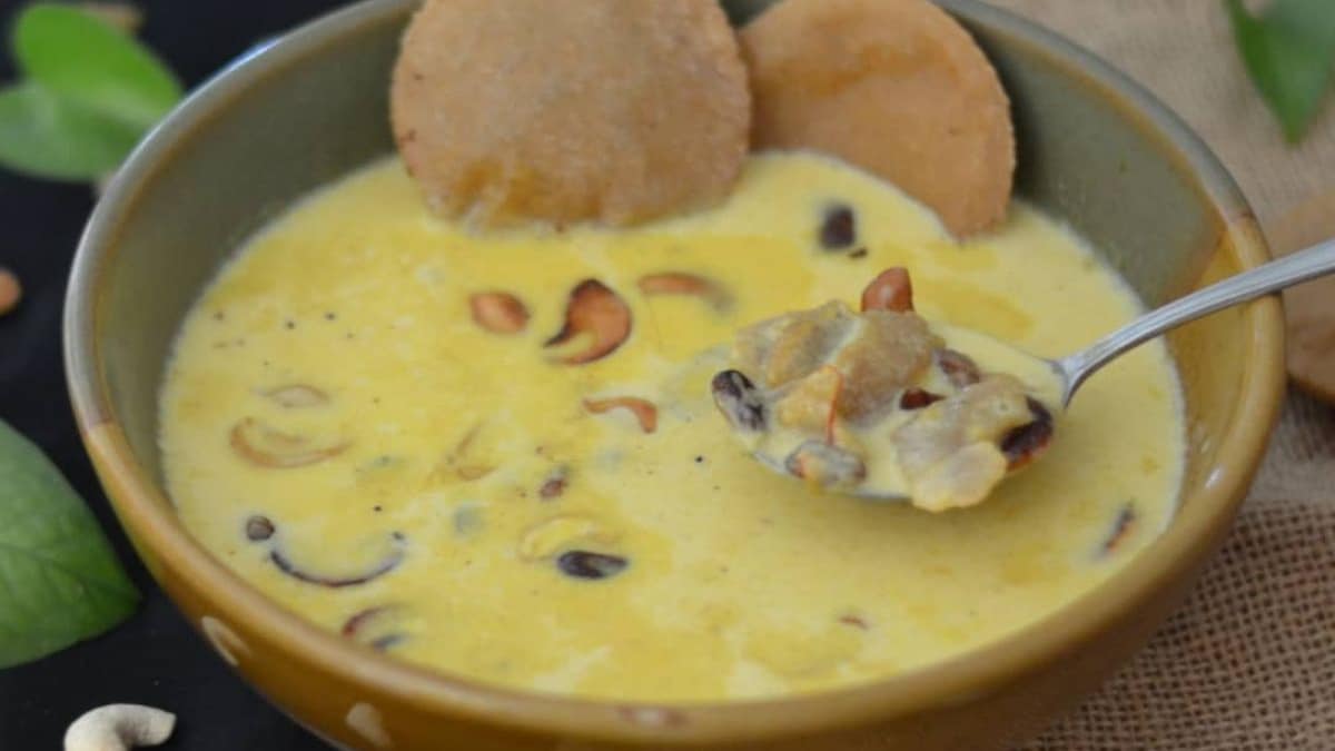 गरीब पायसम रेसिपी: एक स्वादिष्ट दक्षिण भारतीय मिठाई के साथ कुरकुरे बनावट के साथ