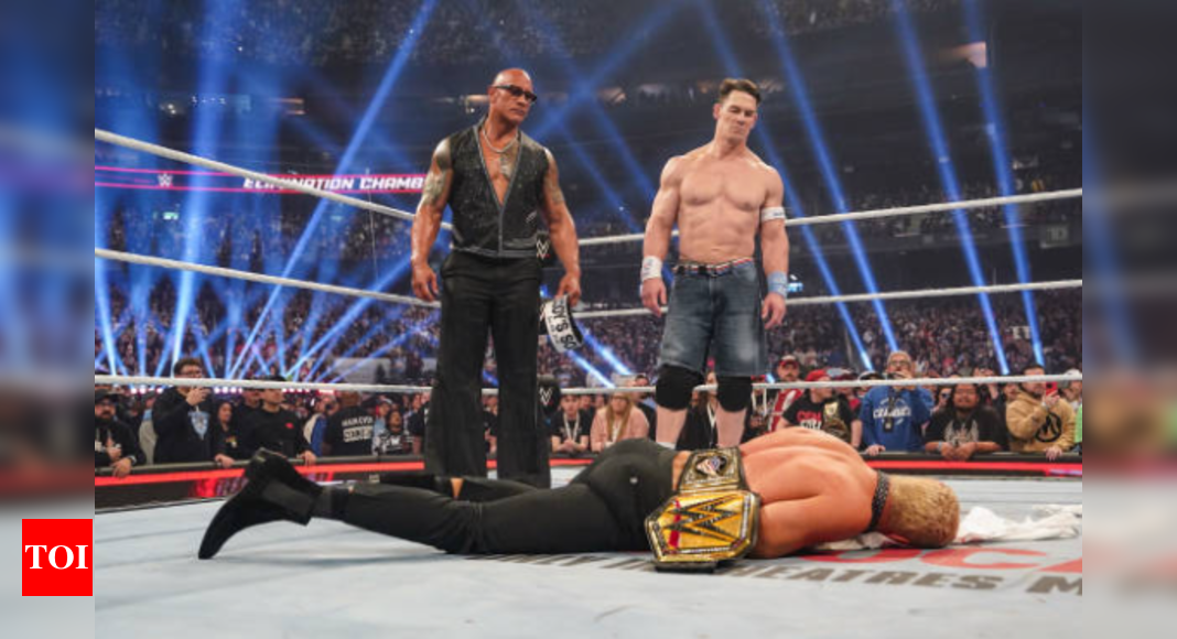 WWE सुपरस्टार जॉन सीना ने एलीमेशन चैंबर 2025 पर हील टर्न के साथ रिकॉर्ड तोड़ दिया डब्ल्यूडब्ल्यूई न्यूज