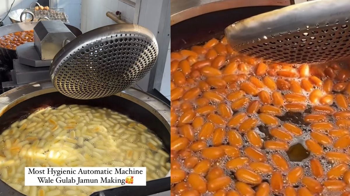 यह दिल्ली मीठी दुकानें हाइजीनिक गुलाब जामुन बनाने की प्रक्रिया दिल जीत रही है