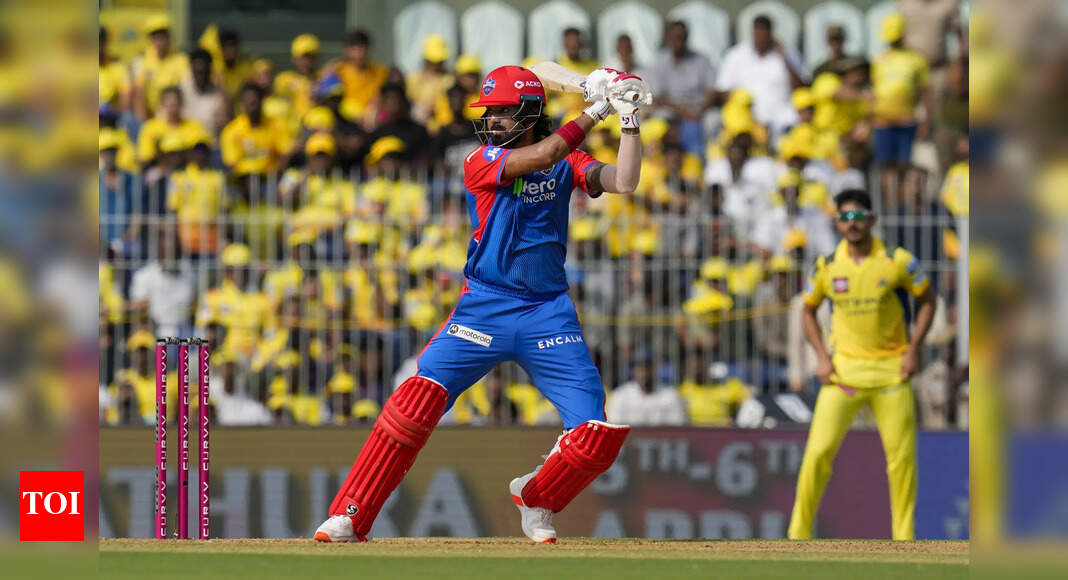 IPL 2025: KL RAHUL MASTERCLASS POWERS दिल्ली कैपिटल चेन्नई सुपर किंग्स पर ऐतिहासिक जीत के लिए Chepauk | क्रिकेट समाचार