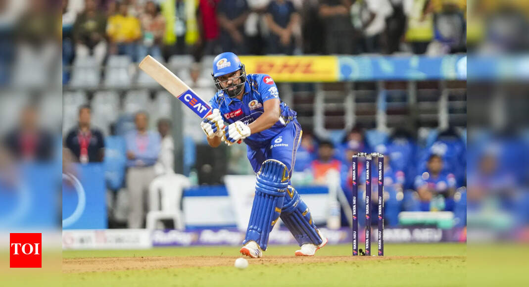 IPL 2025: रोहित शर्मा मुंबई इंडियन्स के रूप में बीस्ट मोड में जाता है, एकतरफा क्लैश में एमएस धोनी के सीएसके को विनम्र क्रिकेट समाचार