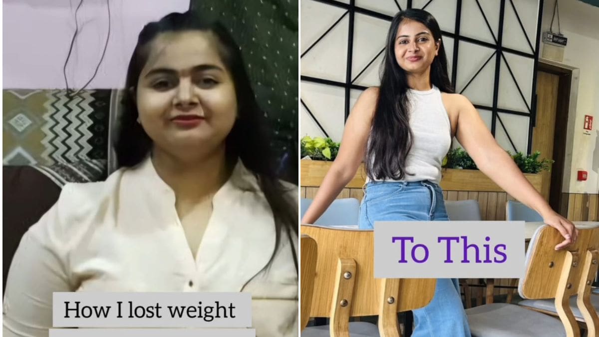 जंक फूड संक्रमण के बाद महिला 25 किलोग्राम खो देती है, वजन घटाने की आहार योजना साझा करती है