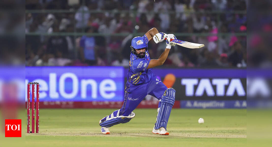 IPL 2025: रोहित शर्मा विराट कोहली का अनुसरण करता है, राजस्थान रॉयल्स के खिलाफ बड़े पैमाने पर मील का पत्थर प्राप्त करता है