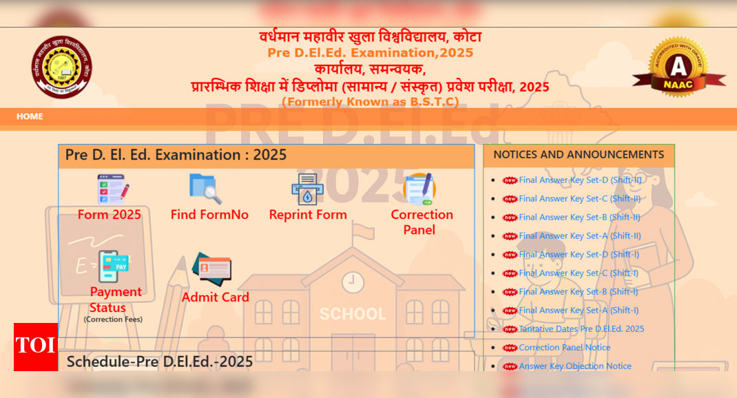 BSTC PRE DELED 2025 अंतिम उत्तर कुंजी जारी: यहां डाउनलोड करने के लिए प्रत्यक्ष लिंक