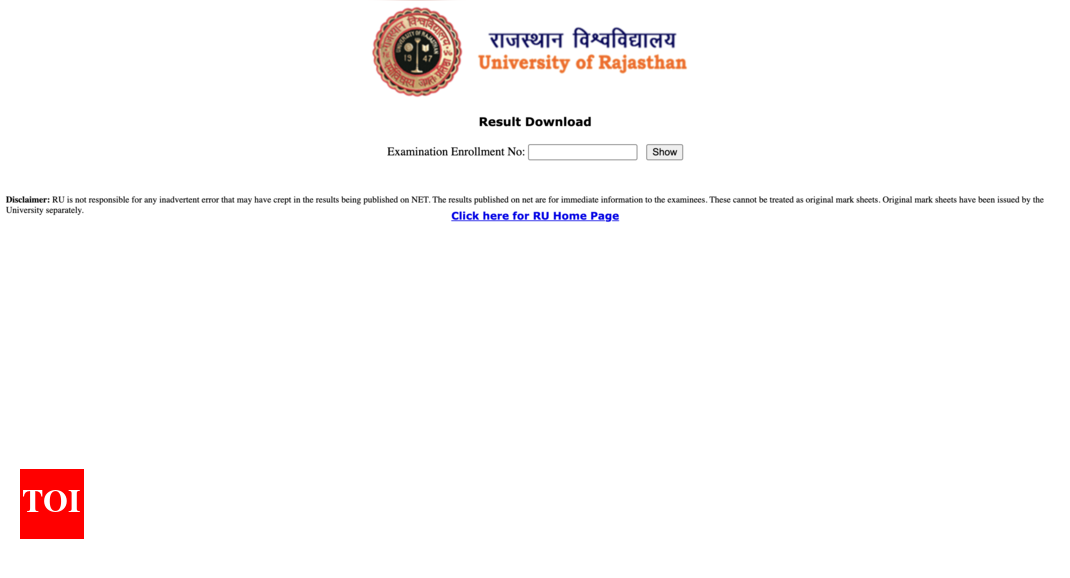 UNIRAJ परिणाम 2025: राजस्थान विश्वविद्यालय ने BSC, BA पाठ्यक्रमों के लिए सेमेस्टर परीक्षा परिणाम की घोषणा की: यहां डाउनलोड करने के लिए सीधे लिंक की जाँच करें