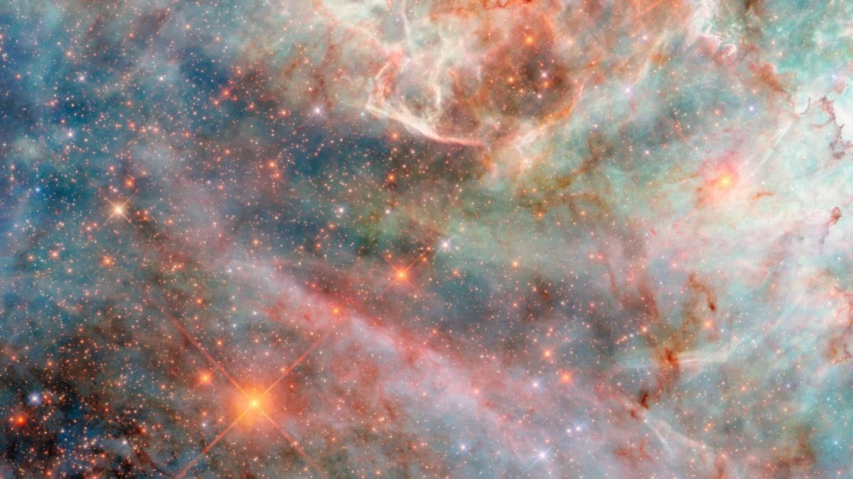 Hubble Unveils Galactic ‘Cotton Candy’ in the Large Magellanic Cloud